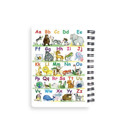 Teacher English alphabet Spiral Journal