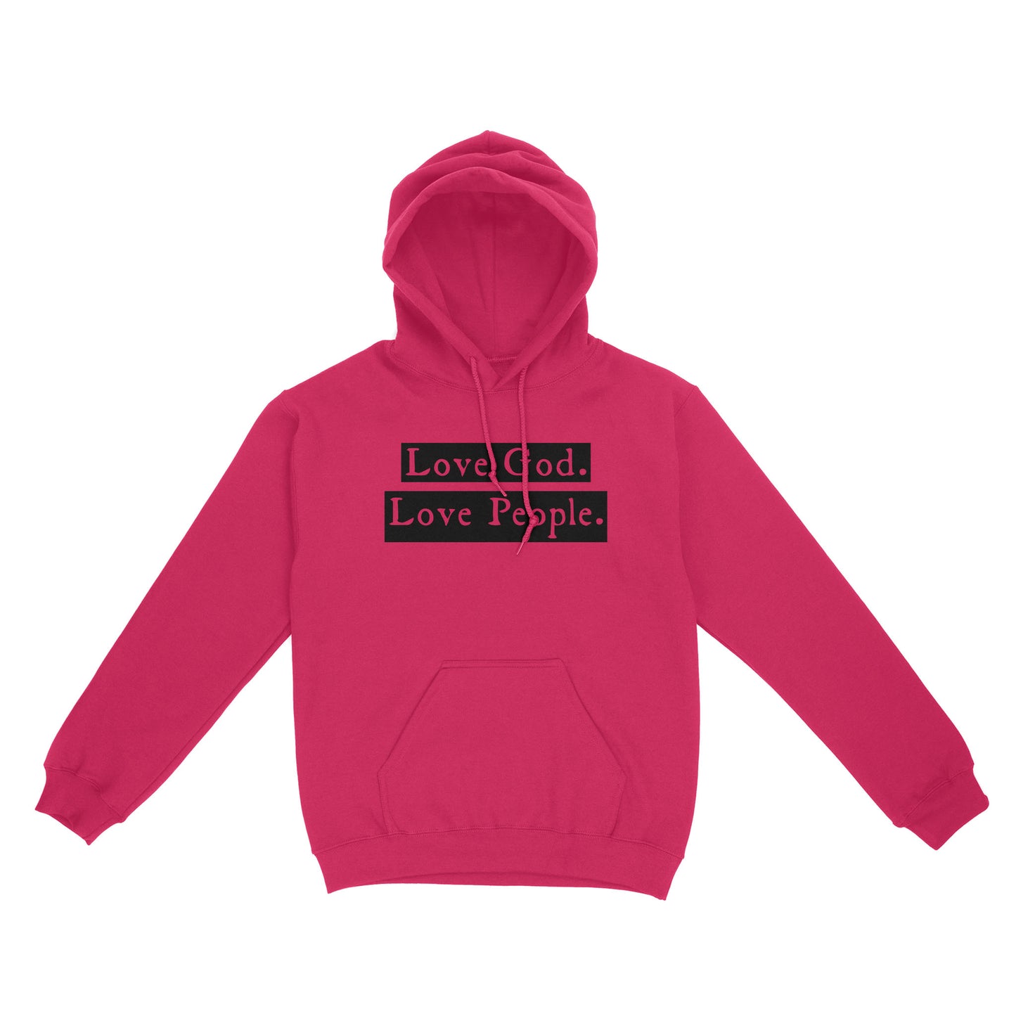 Love God Love People Standard Hoodie