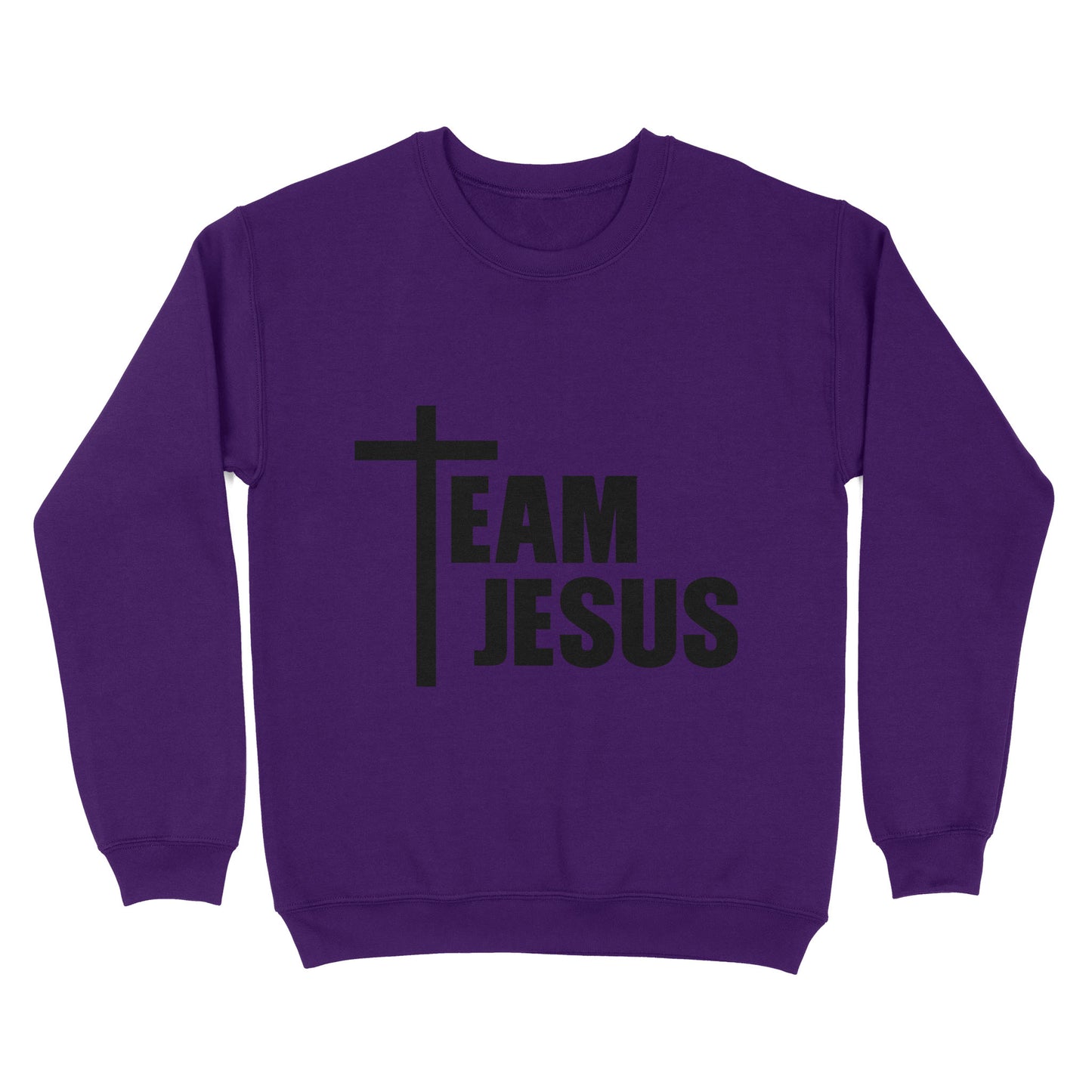 Christian Shirts, Faith T-shirt, Religious Shirt, Christian Tees, Jesus Shirt, Christian Shirts for Women and Men, Team Jesus Standard Crew Neck Sweatshirt