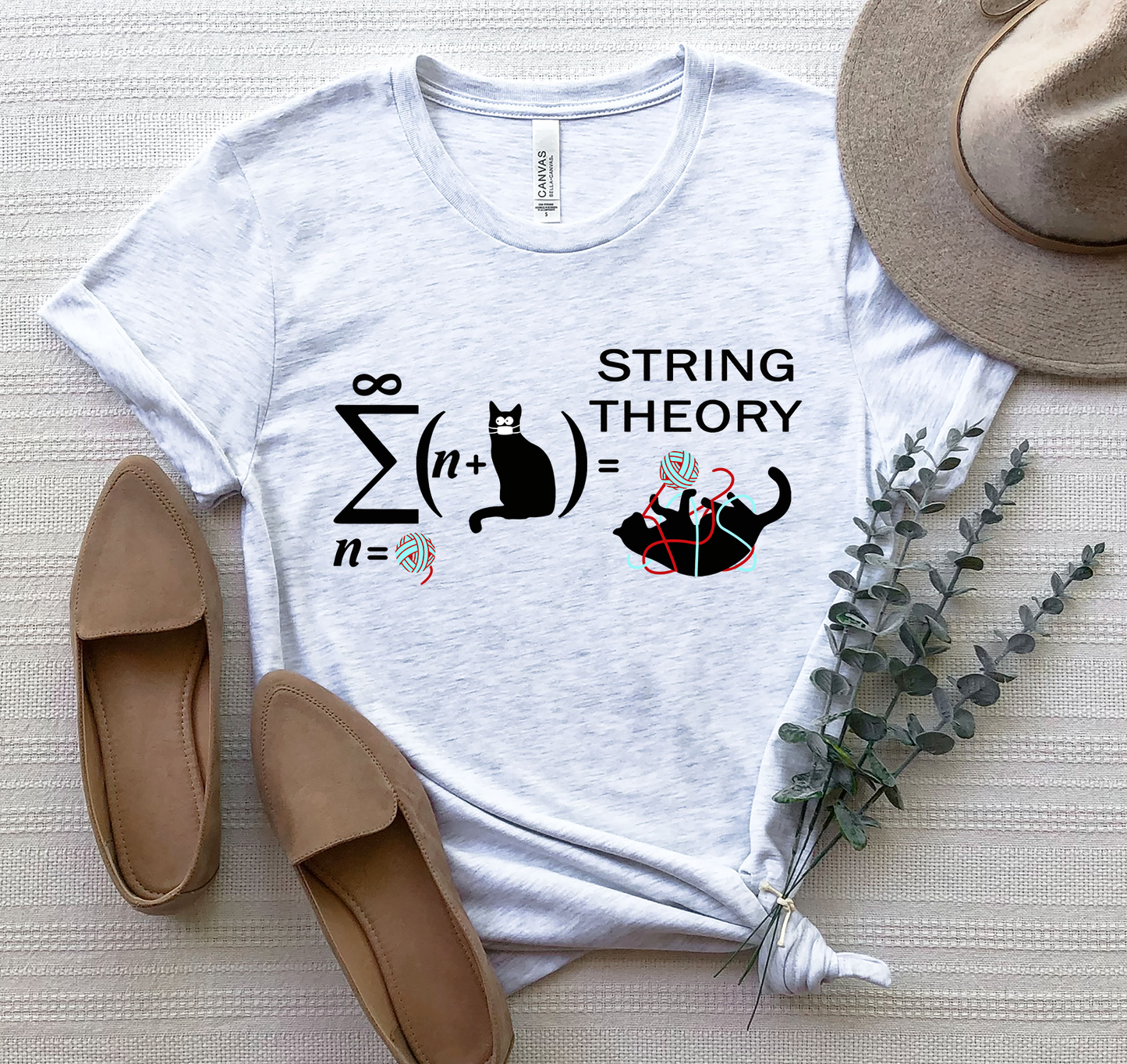 String Theory Cats Standard T-shirt