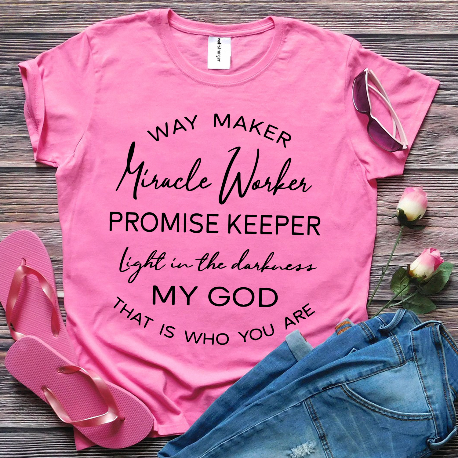 Waymaker Baby Body Suit, Waymaker Toddler Shirt, Way Maker, Miracle worker,promise keeper,light in The darkness,Christian Tee, Kids Tee.