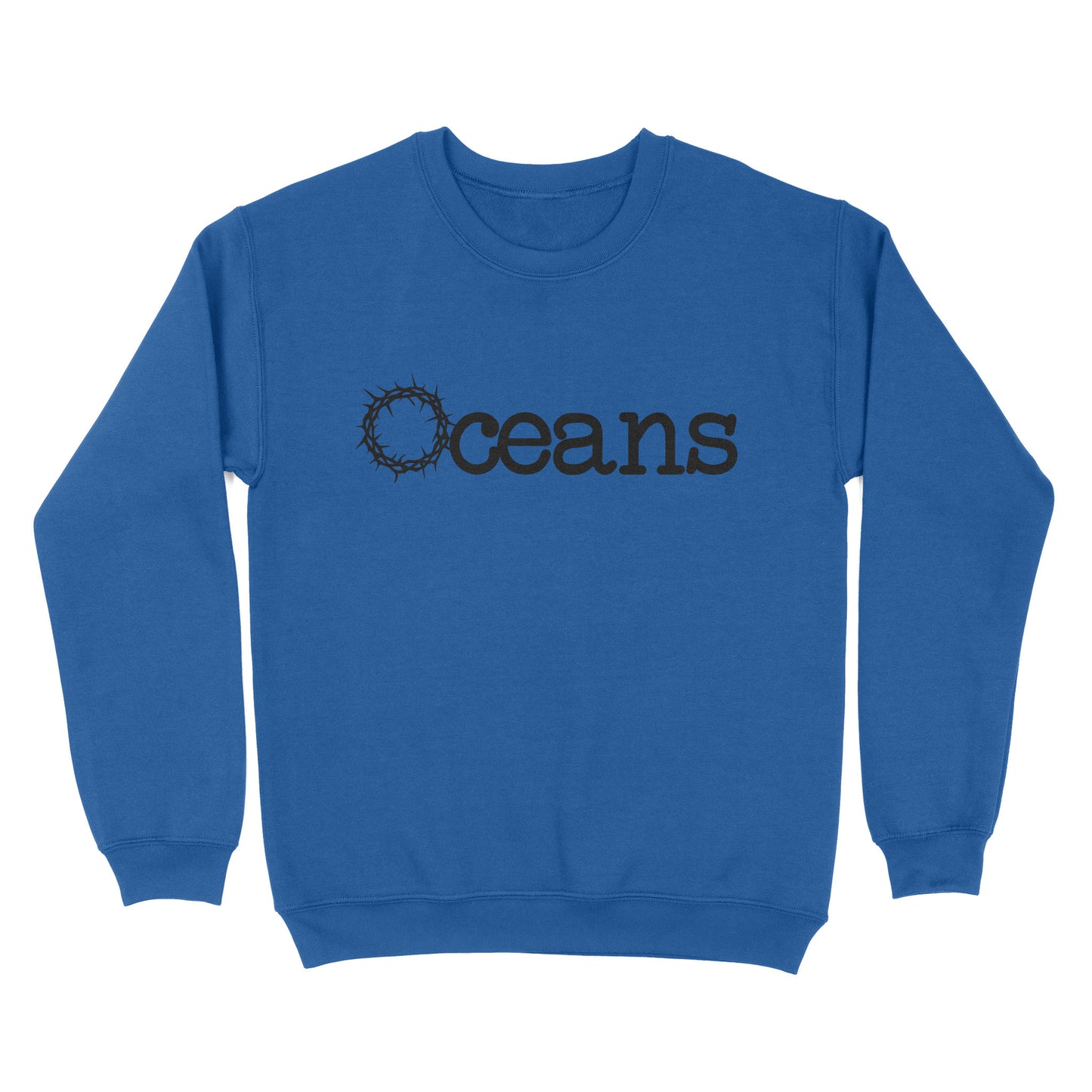 Oceans God Jesus - Standard Crew Neck Sweatshirt