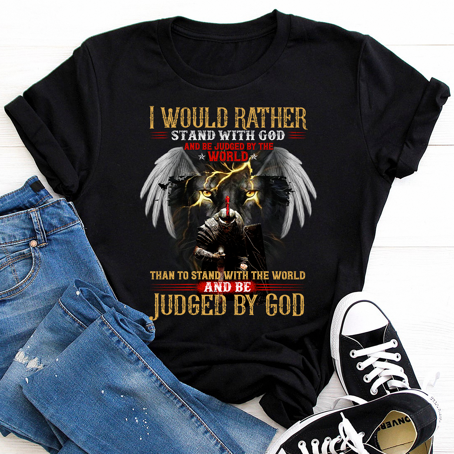 Judged God Standard T-shirt