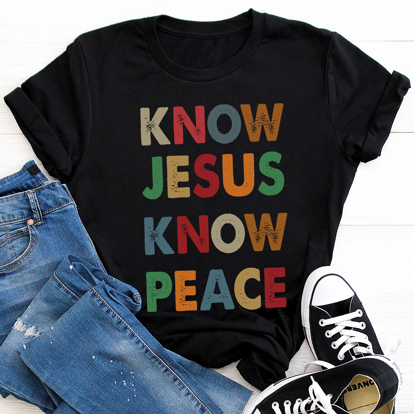 Know Jesus Know Peace T-Shirt