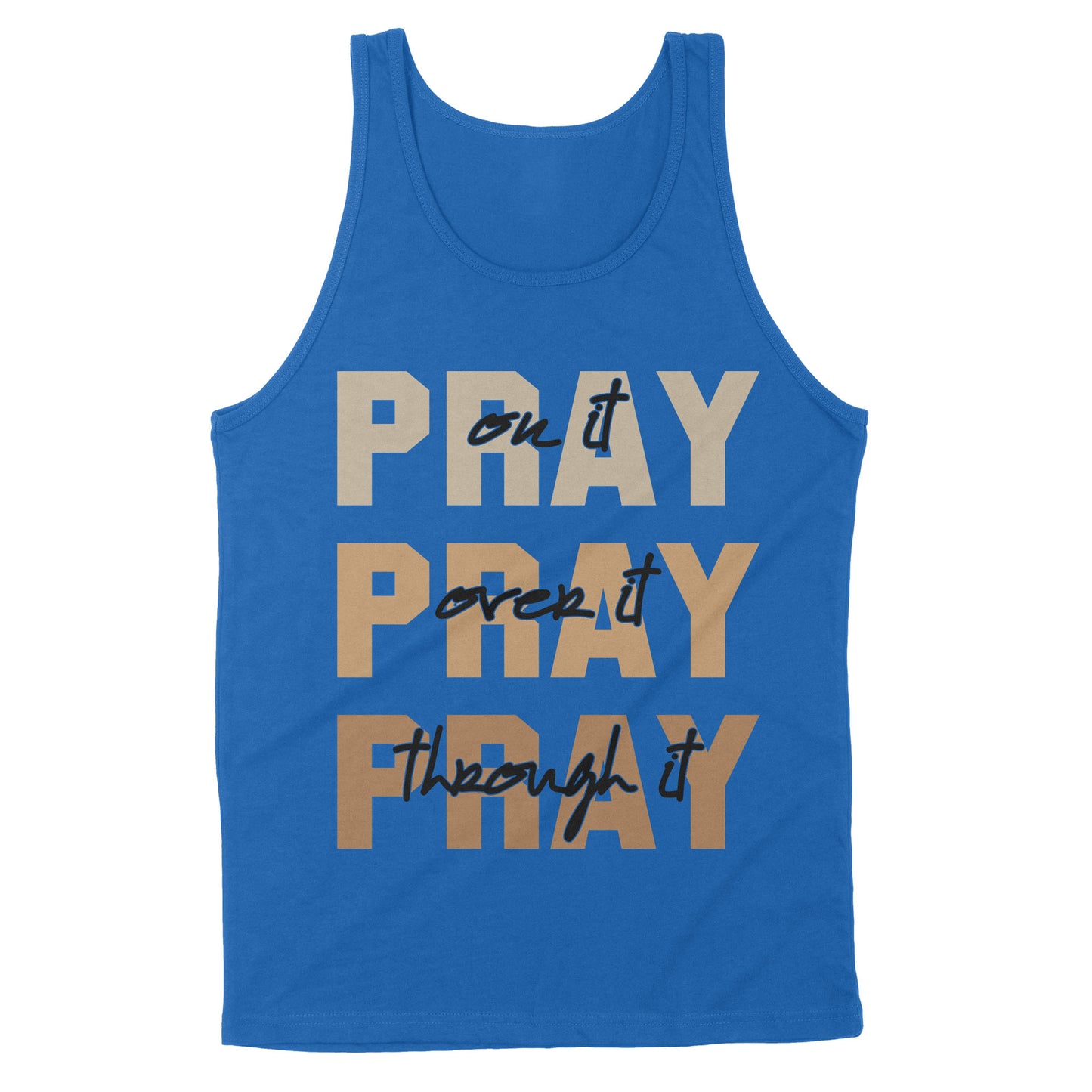 Christian Shirts, Faith T-shirt, Religious Shirt, Christian Tees, Jesus Shirt, Christian Shirts for Women and Men, Pray on It Standard Tank