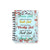 Happy moments, Praise God, Difficult moments, Seek God, Quiet moments, Worship God, Painful moments, Trust God. Every moments, Thank Go Spiral Journal
