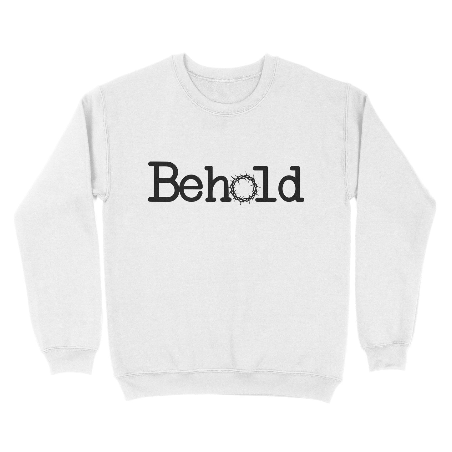 Behold God Jesus - Standard Crew Neck Sweatshirt