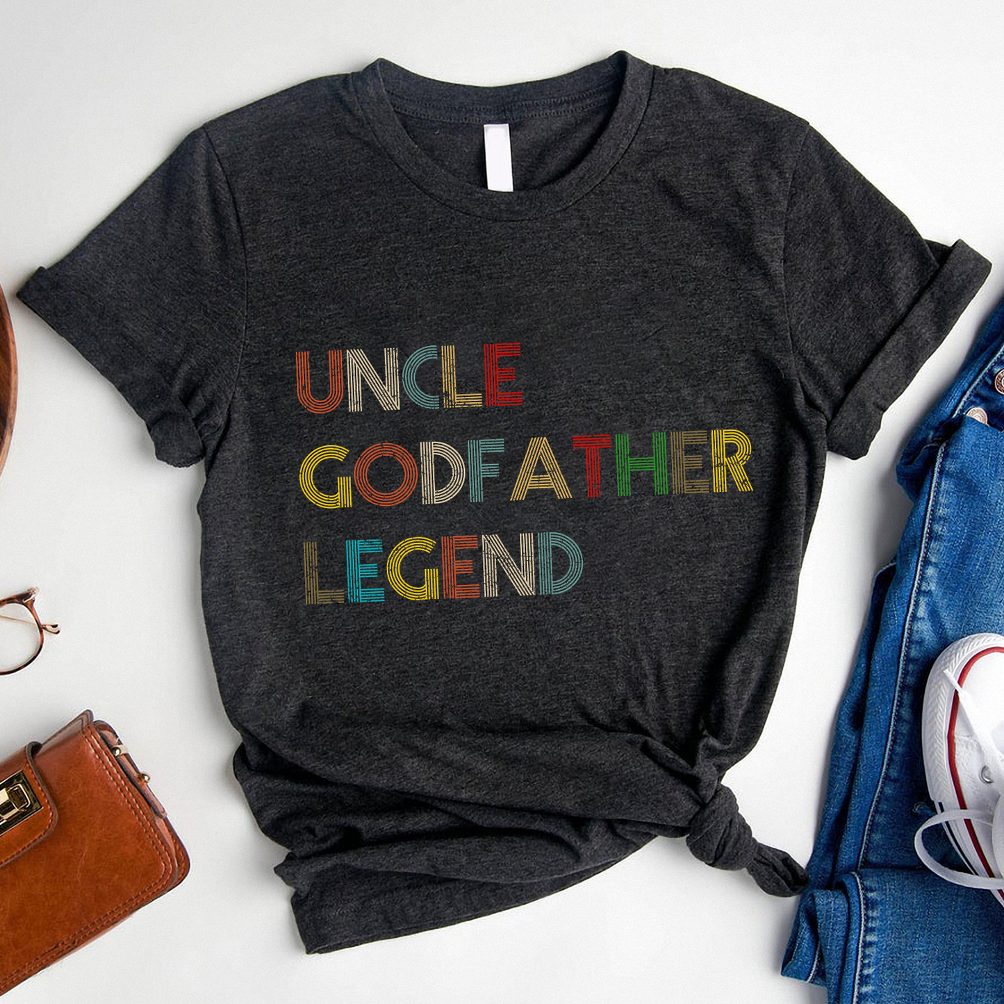 Uncle Godfather Legend Funny Tee Shirt Gift  T-Shirt