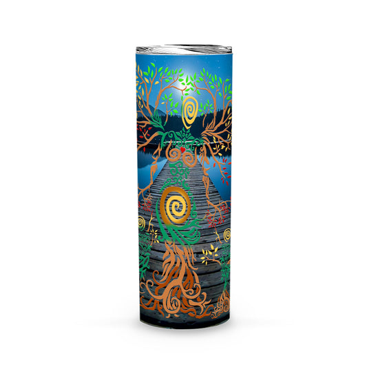 The Tree Of Life Norse Myths The Mother Viking Skinny Tumbler