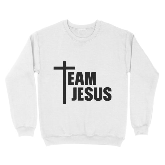 Christian Shirts, Faith T-shirt, Religious Shirt, Christian Tees, Jesus Shirt, Christian Shirts for Women and Men, Team Jesus Standard Crew Neck Sweatshirt