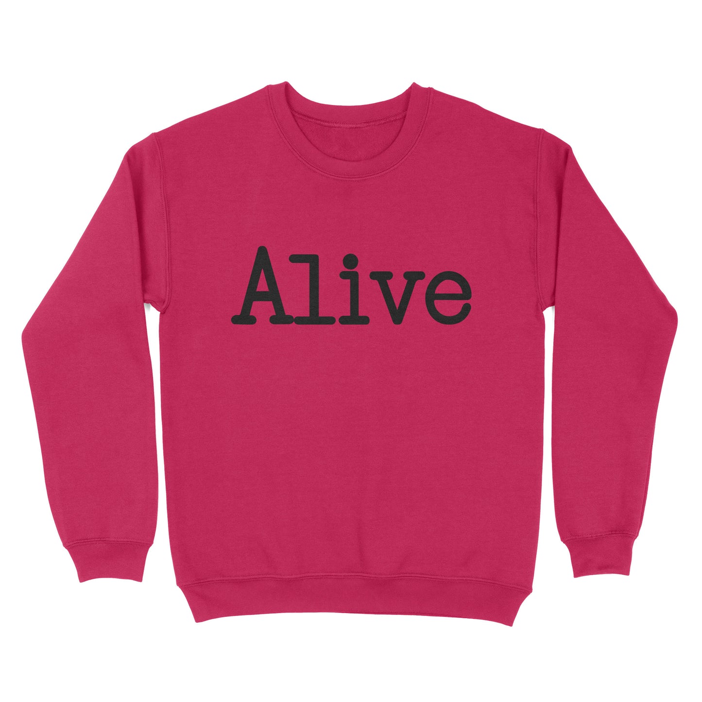 Alive God Jesus - Standard Crew Neck Sweatshirt