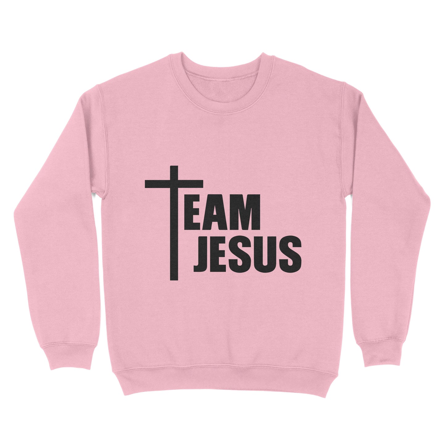 Christian Shirts, Faith T-shirt, Religious Shirt, Christian Tees, Jesus Shirt, Christian Shirts for Women and Men, Team Jesus Standard Crew Neck Sweatshirt