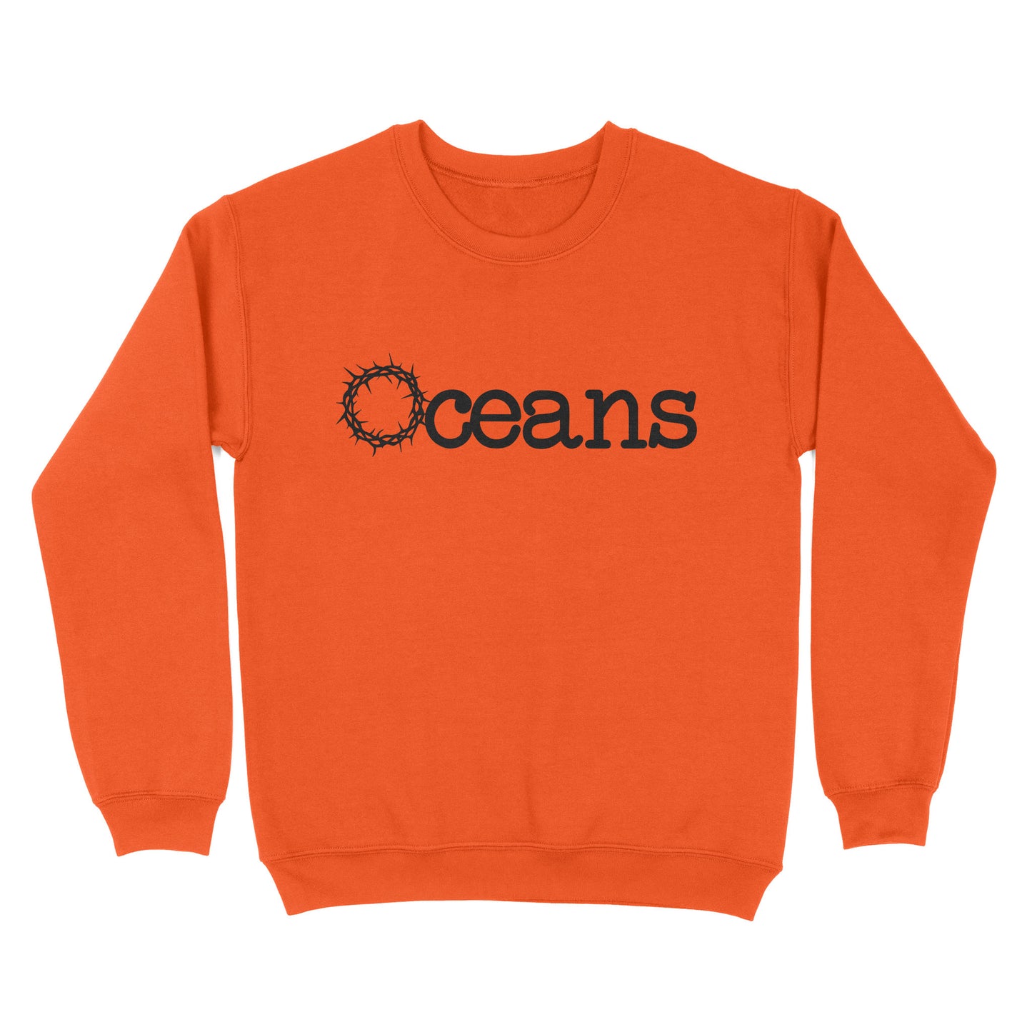 Oceans God Jesus - Standard Crew Neck Sweatshirt