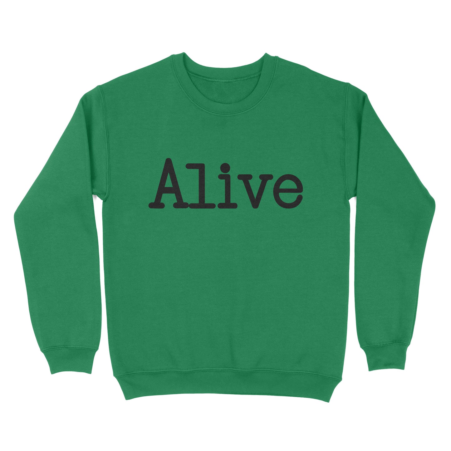 Alive God Jesus - Standard Crew Neck Sweatshirt