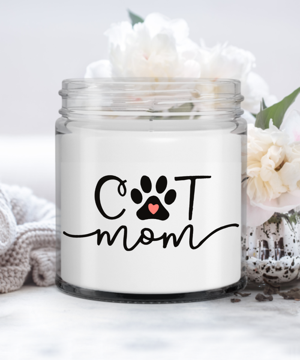 Cat Mom Candle