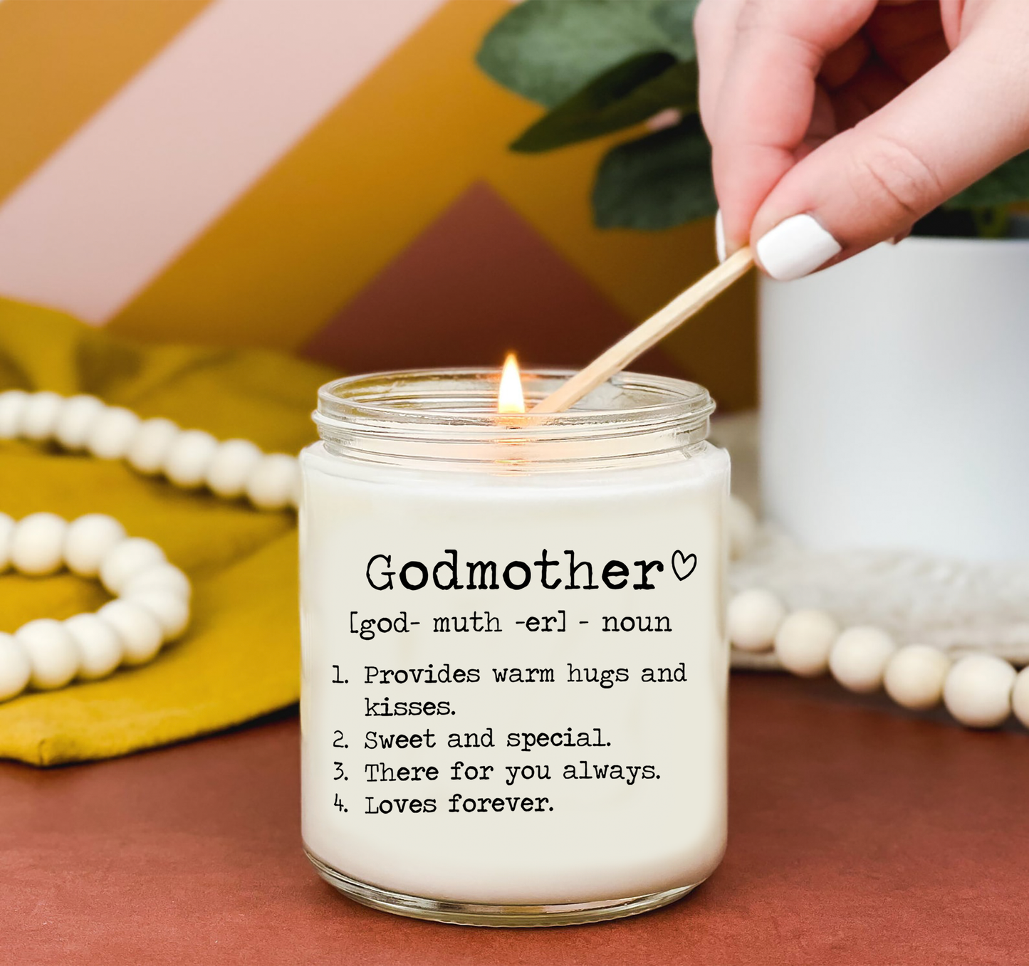 Godmother Gift Candle