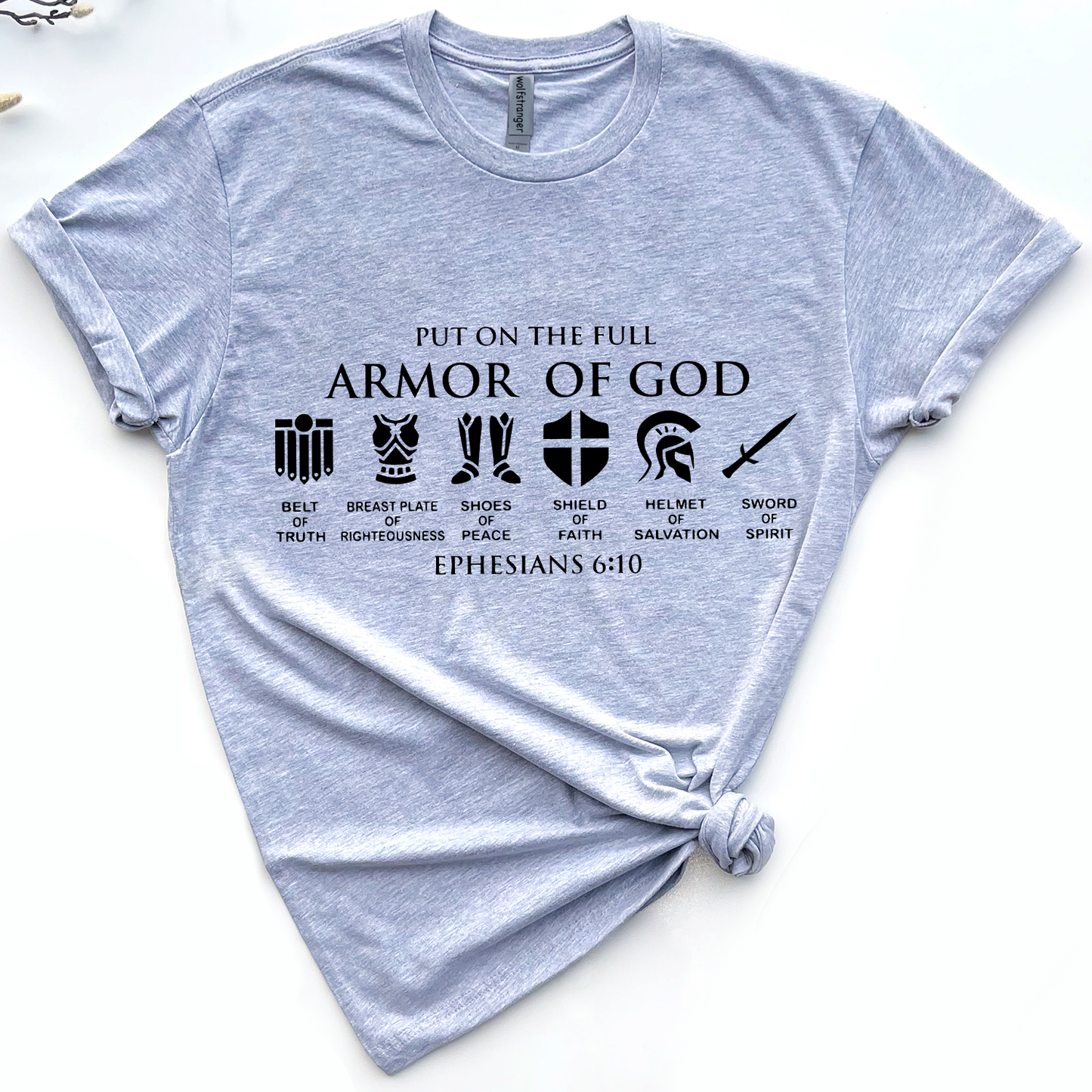 Put on The Full Armor of God Standard T-Shirt