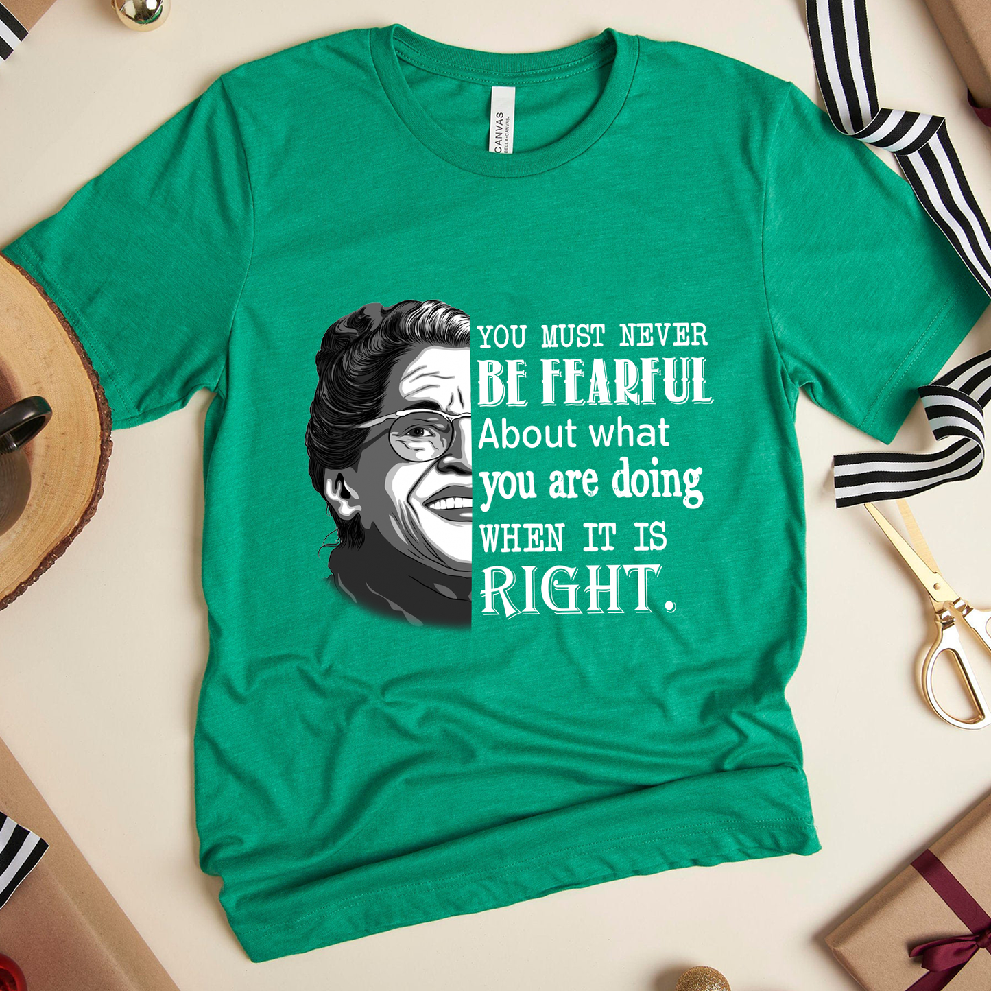 RGB you must never be fearful about what you are doing when it is right Standard T-Shirt