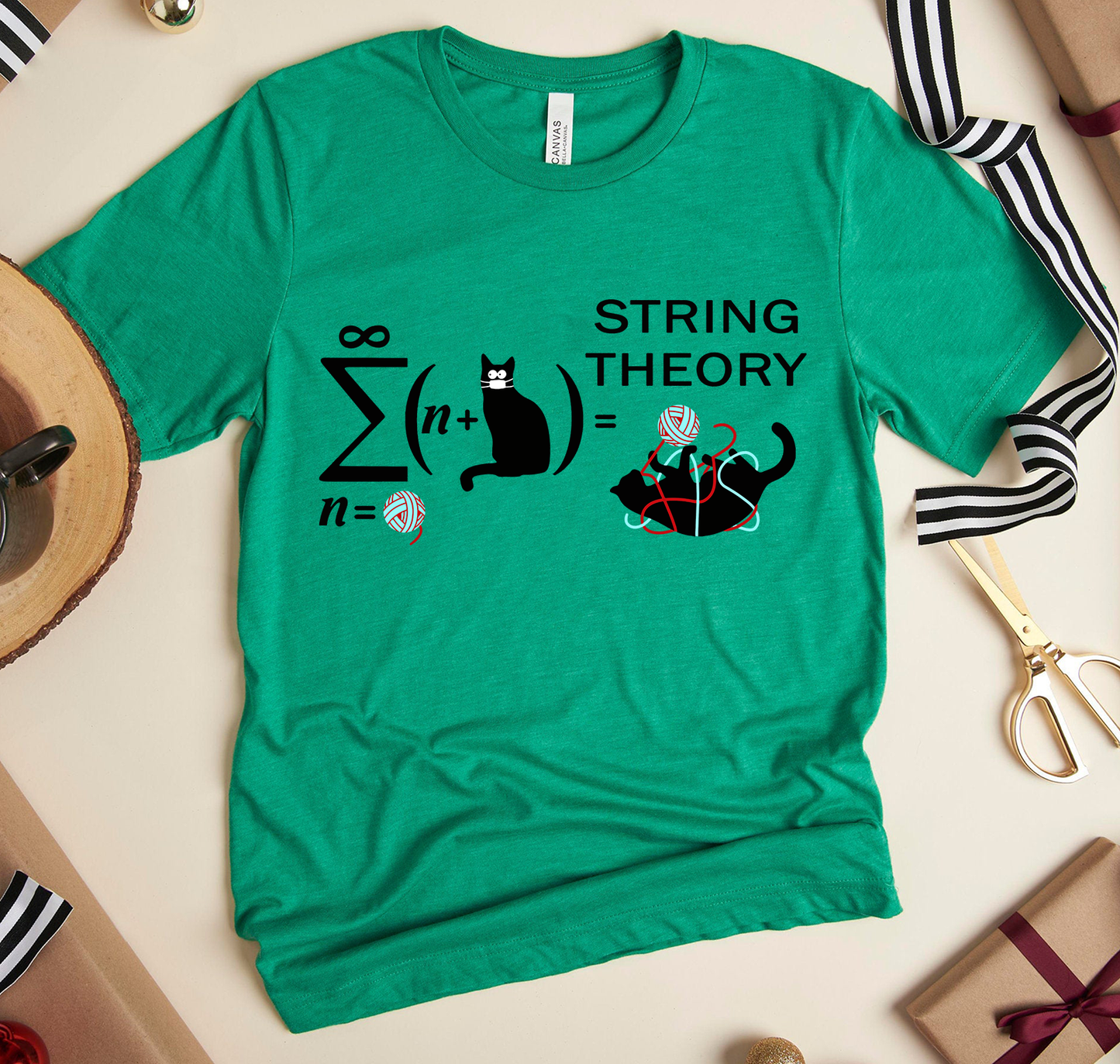 String Theory Cats Standard T-shirt