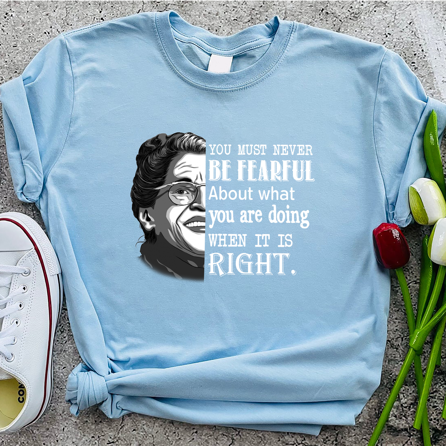 RGB you must never be fearful about what you are doing when it is right Standard T-Shirt