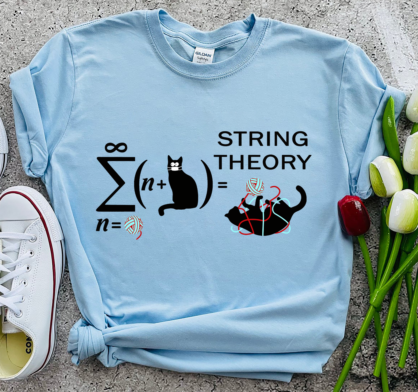 String Theory Cats Standard T-shirt