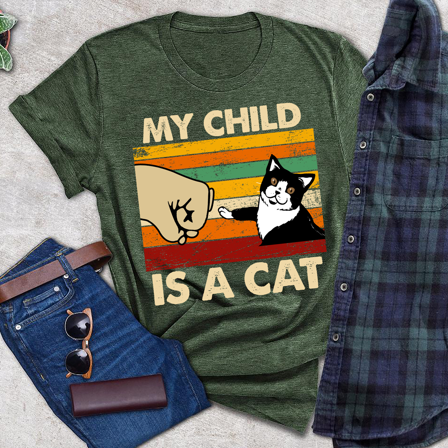 My Child is a Cat Standard T-Shirt