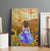 Personalized Beautiful Girl Sunflower Canvas Jesus Hand Memorial Poster and Canvas