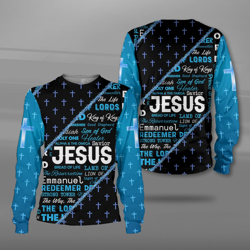 Jesus Bread Of Life Alpha And The Omega Jesus The Way The Truth And The Life Jesus Quotes 3D All Over Print Hoodie And Sweatshirt