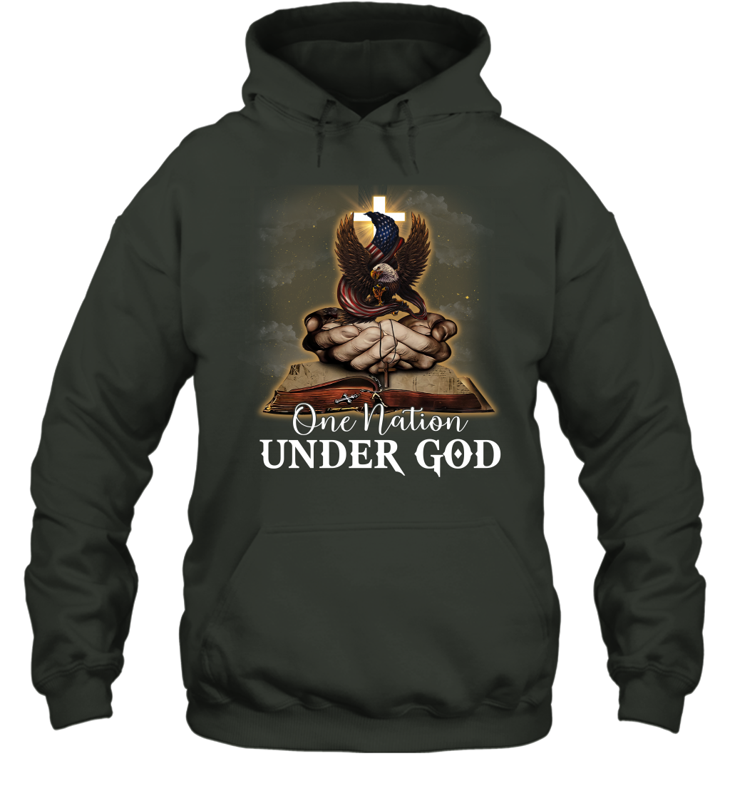 One Nation Under God Hoodie