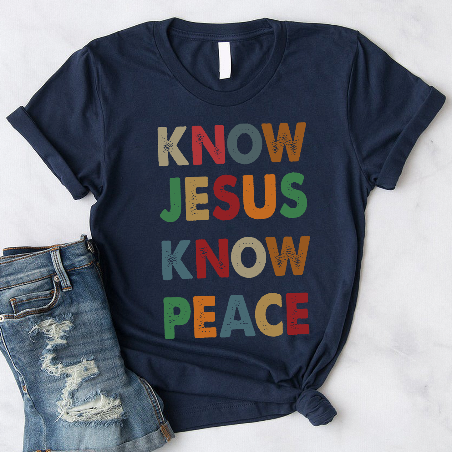 Know Jesus Know Peace T-Shirt