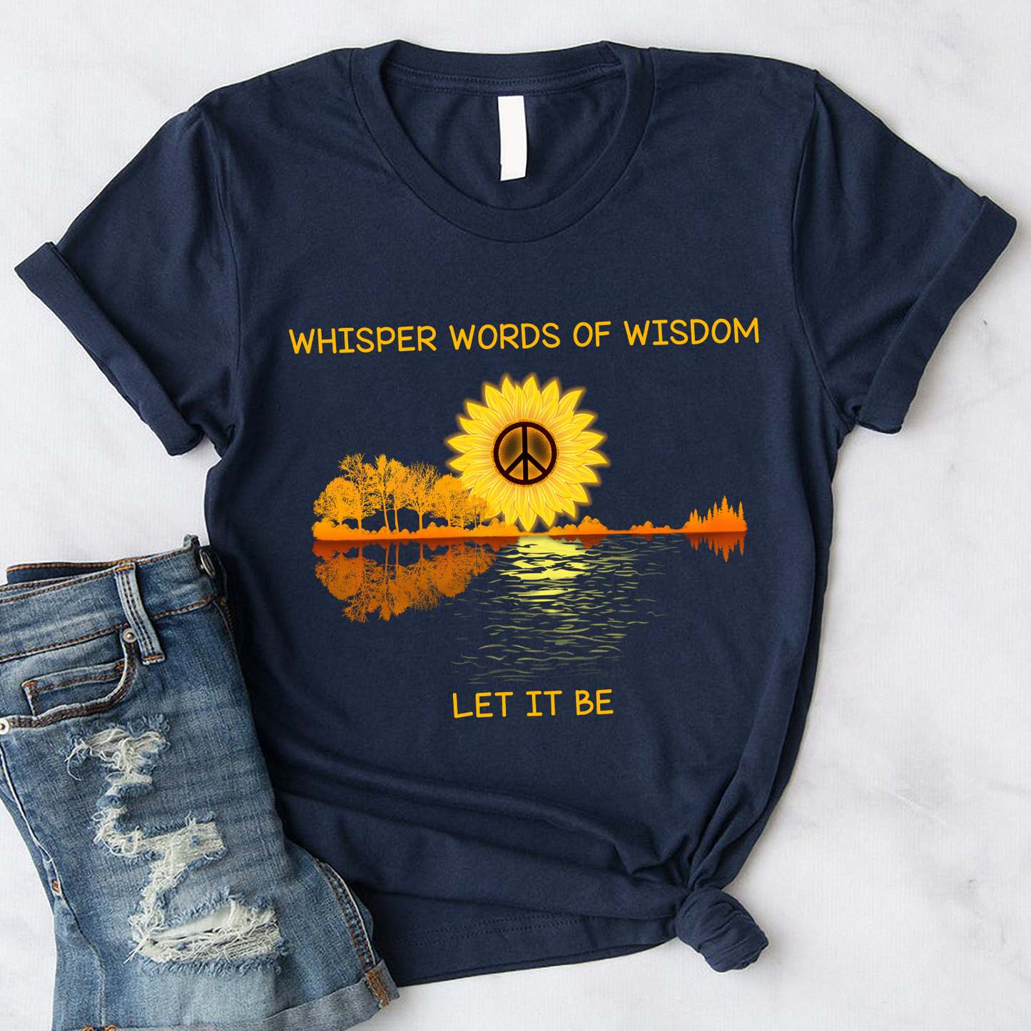 Let It Be whisper words of wisdom Standard T-Shirt