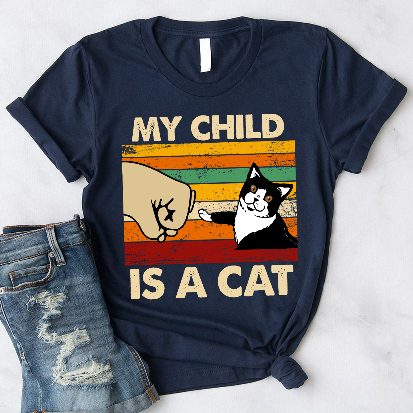 My Child is a Cat Standard T-Shirt