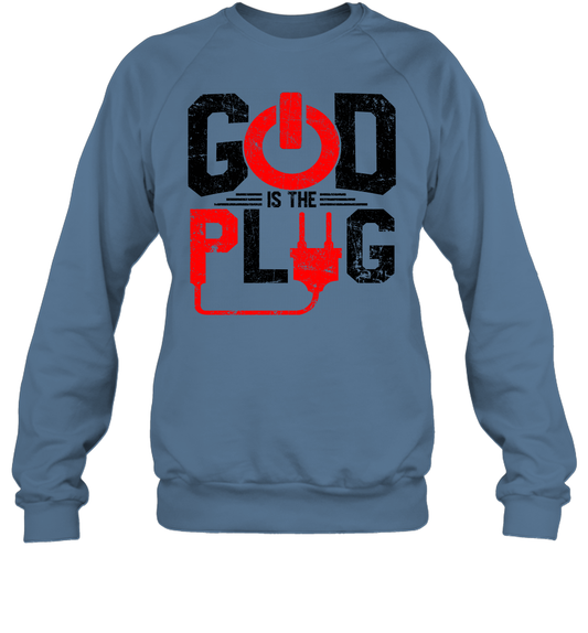 God is The Plug Sweatshirt