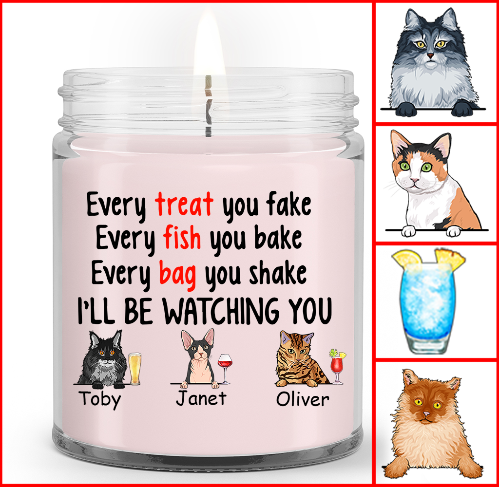 Piss Me Off Cat Funny Candle - Viralcitron