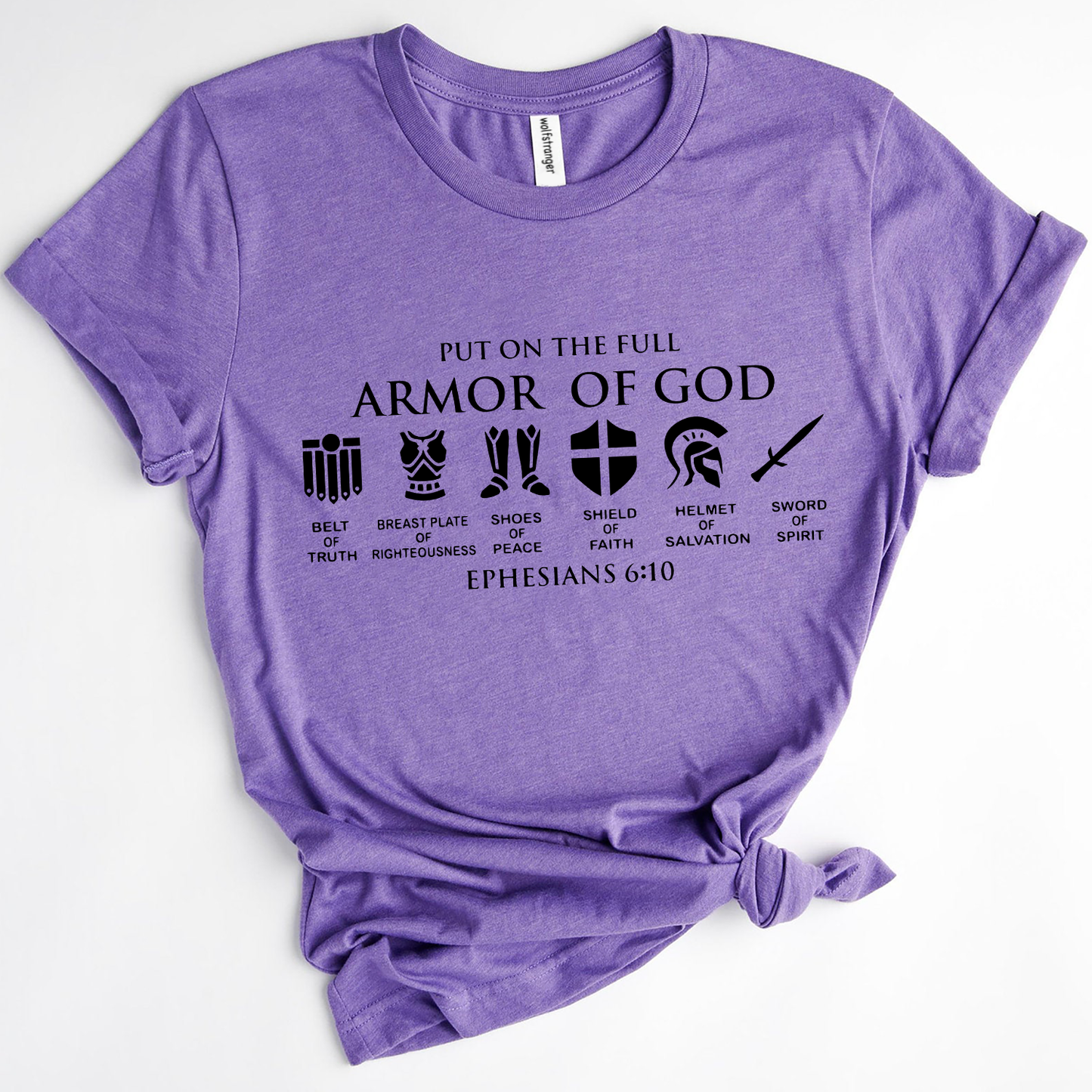 Put on The Full Armor of God Standard T-Shirt