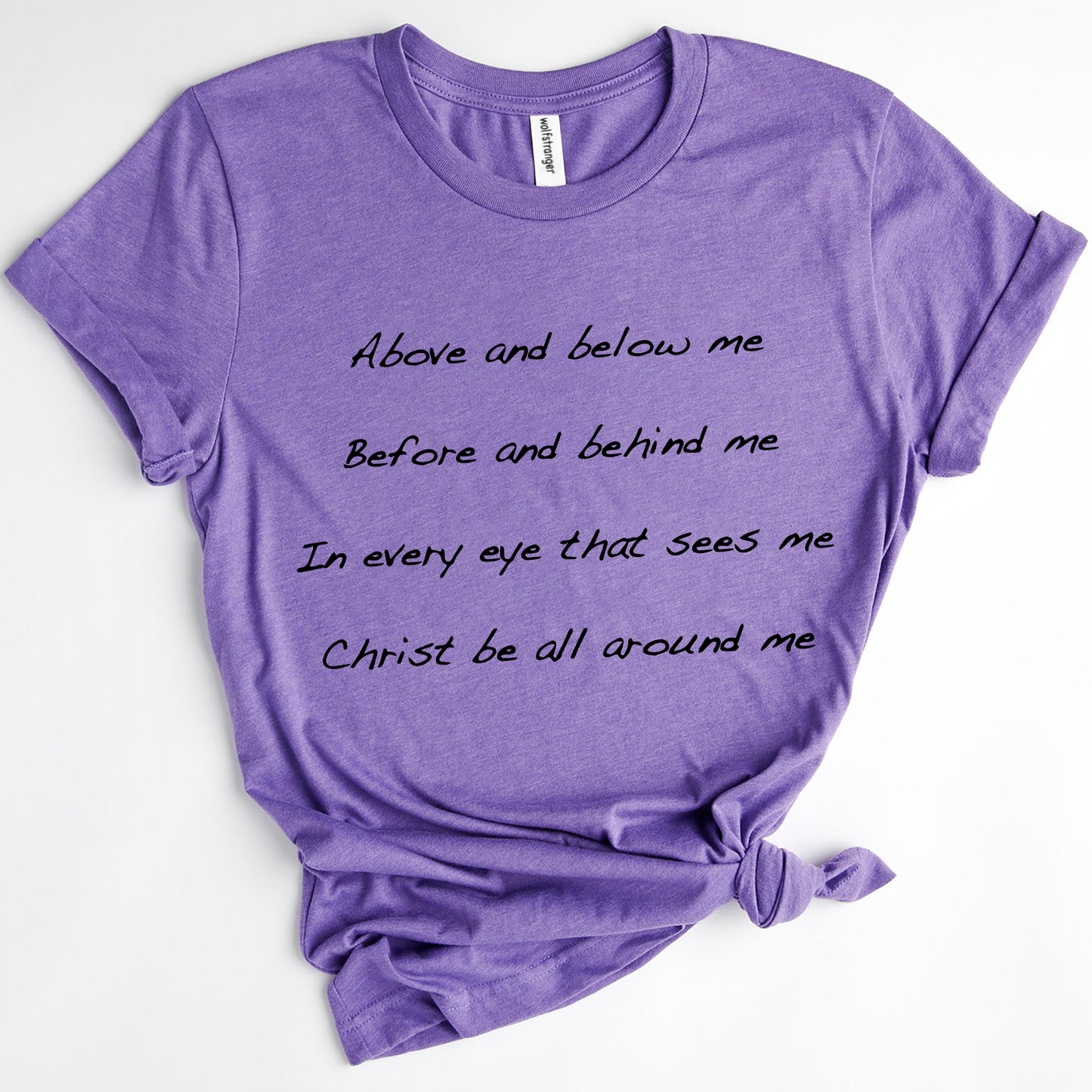 Christ Be All Around Me " Music"  Standard T-Shirt