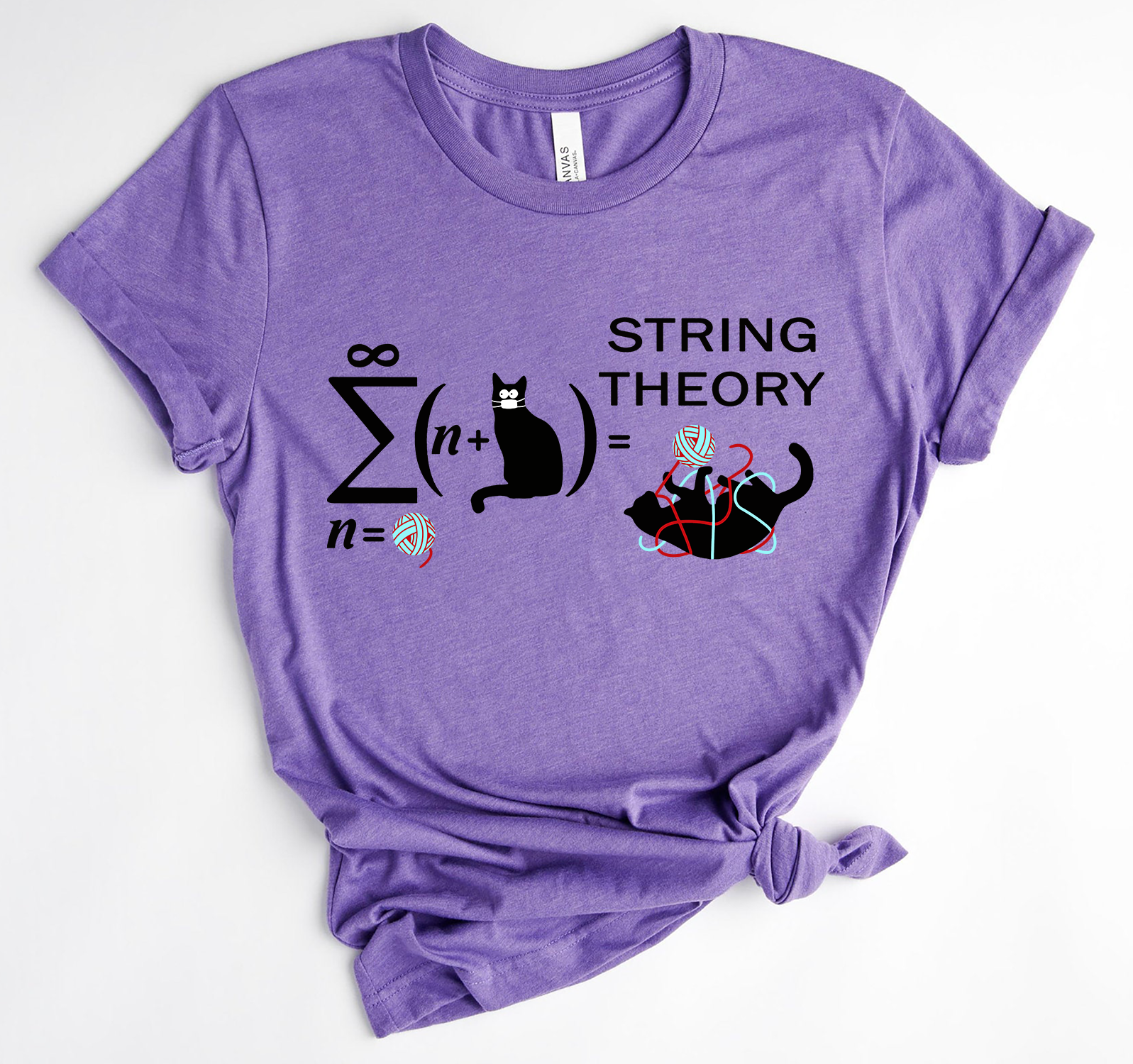String Theory Cats Standard T-shirt