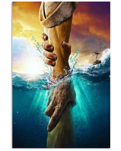 Hand of God Diamond Art Standard Poster