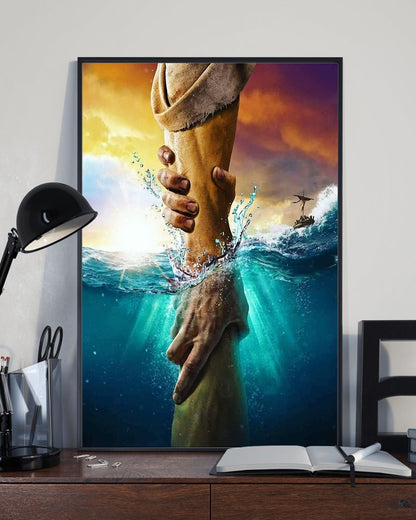 Hand of God Diamond Art Standard Poster