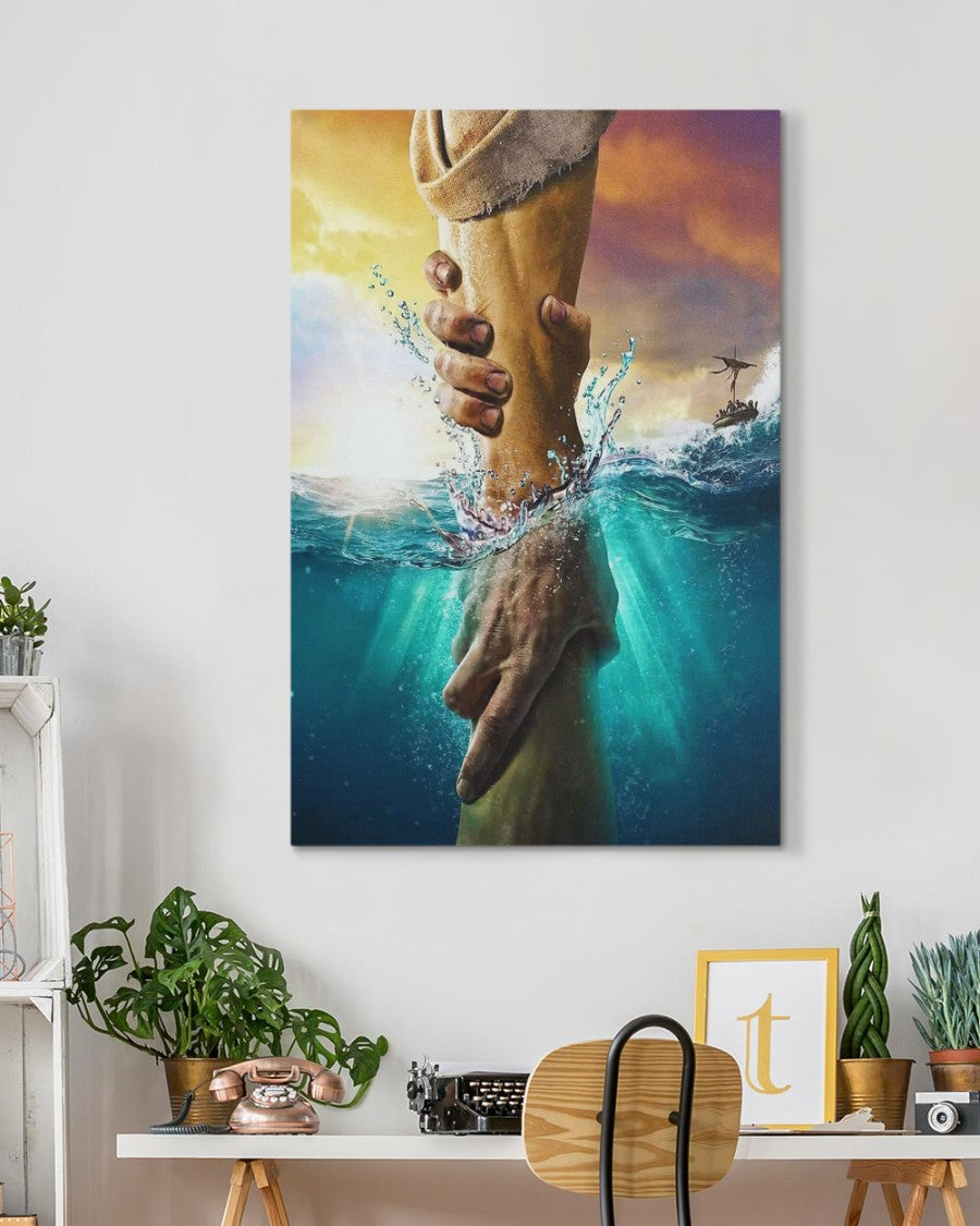 Hand of God Diamond Canvas Prints