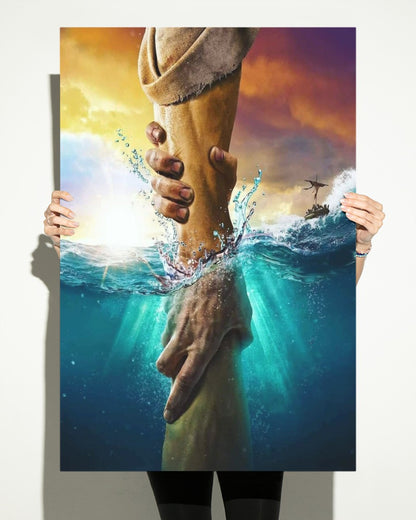 Hand of God Diamond Art Standard Poster