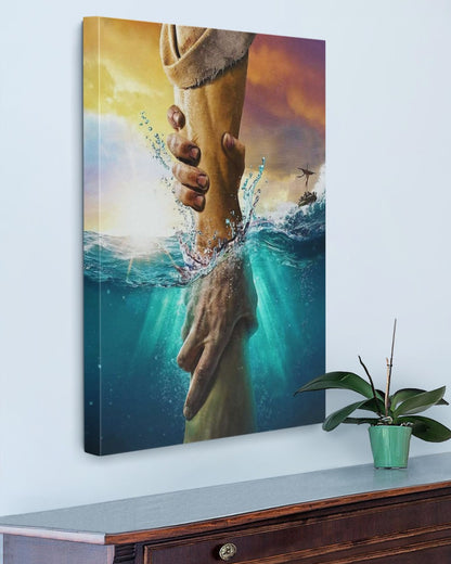 Hand of God Diamond Canvas Prints