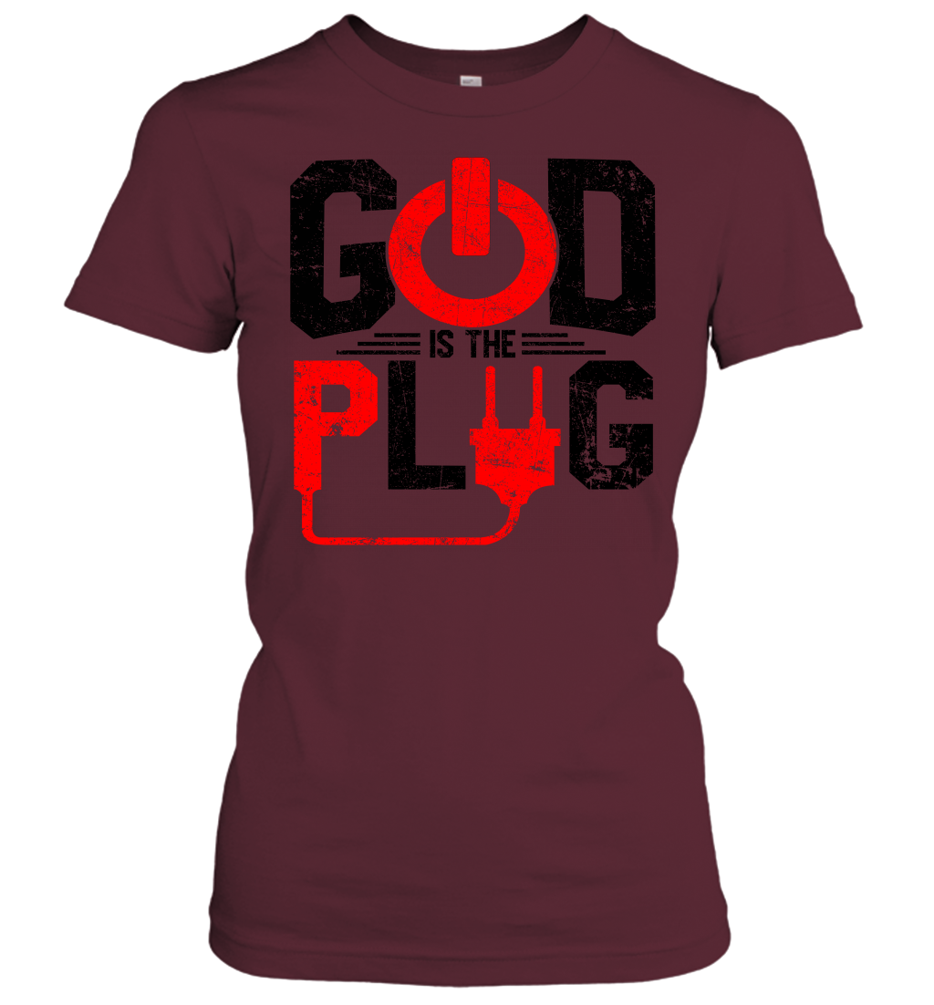 God is The Plug Women's T-Shirt