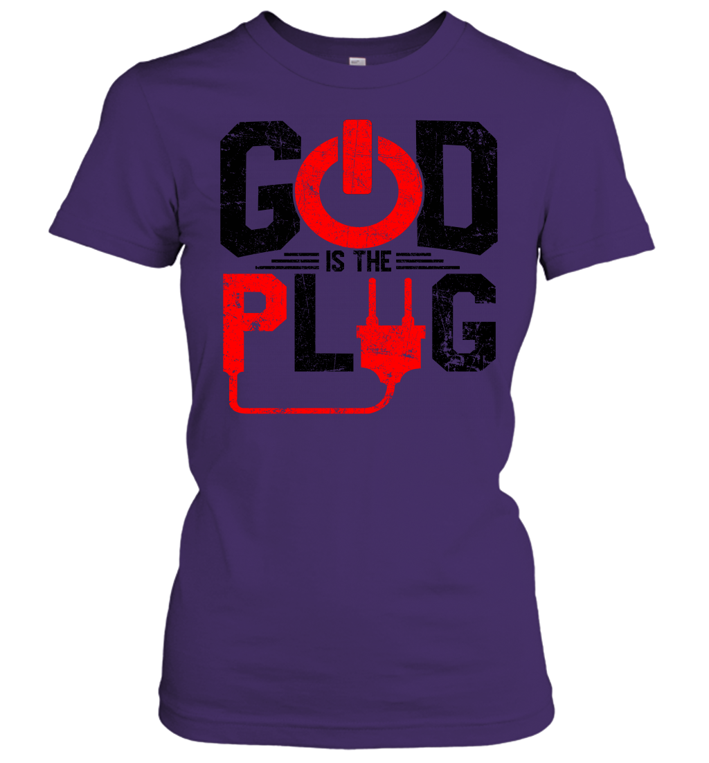 God is The Plug Women's T-Shirt