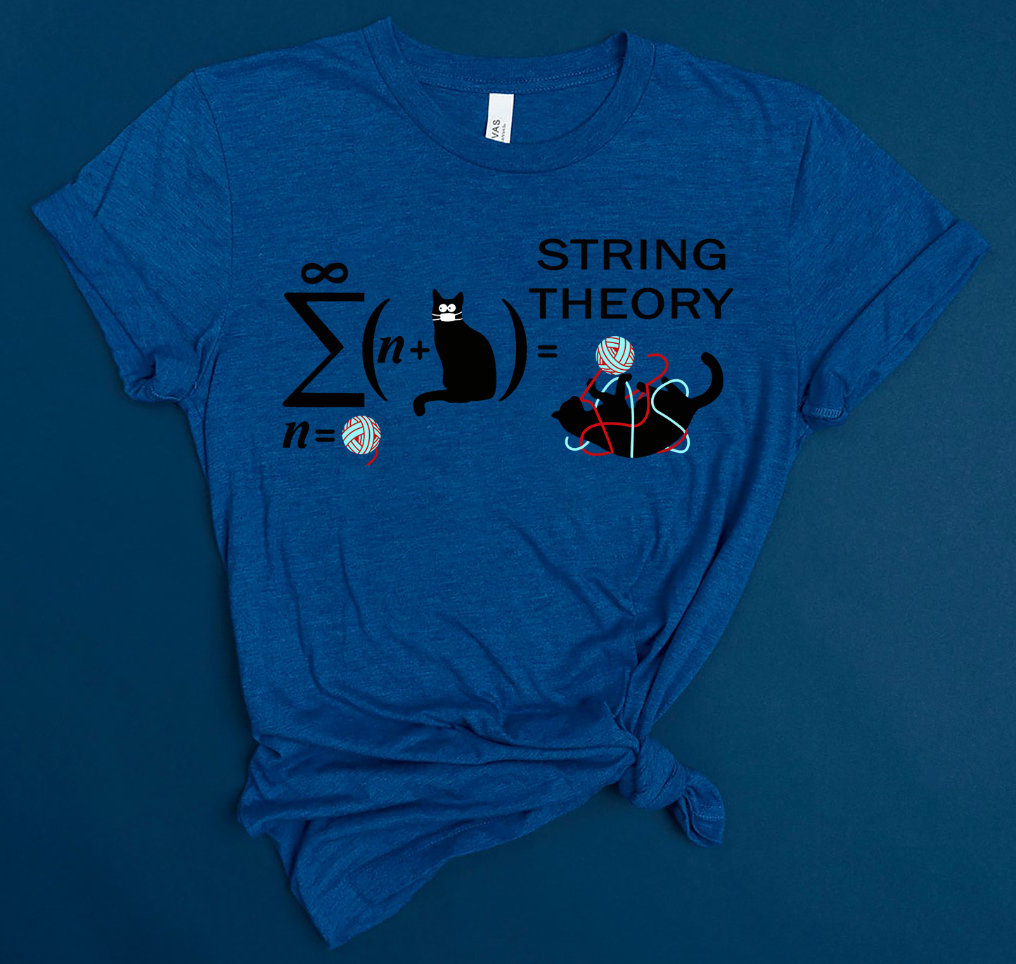 String Theory Cats Standard T-shirt