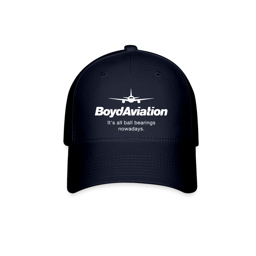 Boyd Aviation It s All Ball Bearings Nowadays Baseball Cap - navy