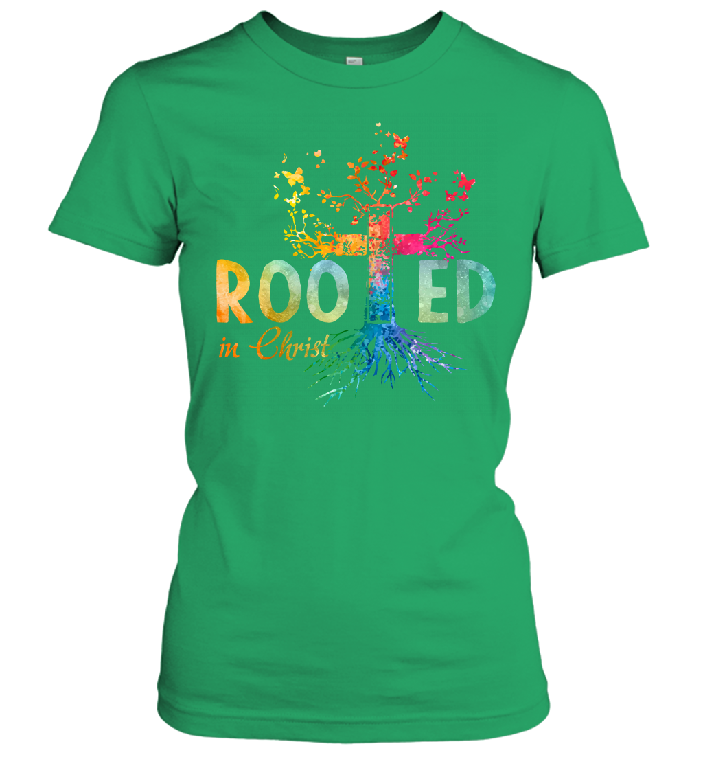 Rooted in Christ Women's T-Shirt